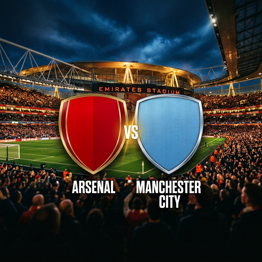 Arsenal vs Manchester City 2026