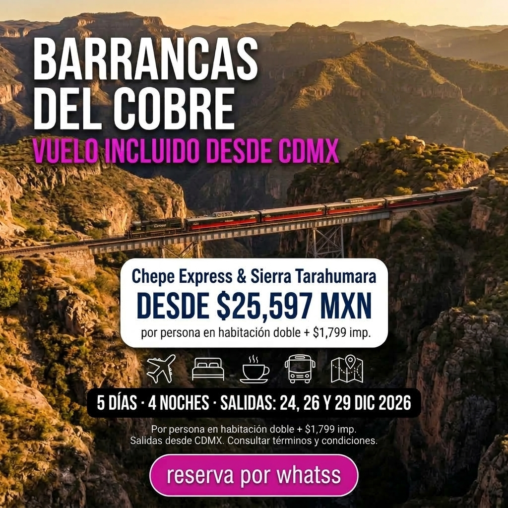 Barrancas del Cobre — Ferrocarril Chepe Express