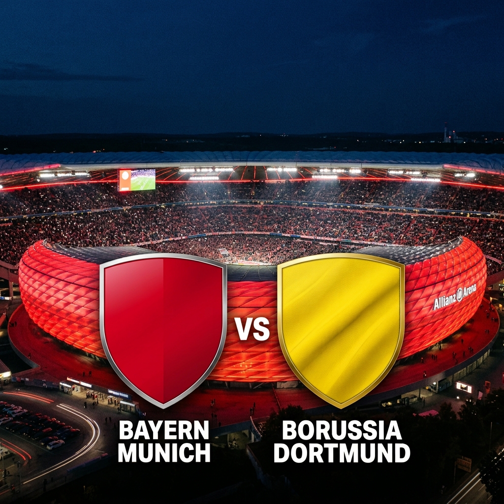 Bayern Munich vs Borussia Dortmund 2026
